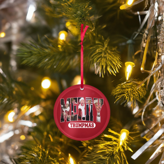 Merry T-mas Acrylic Ornament